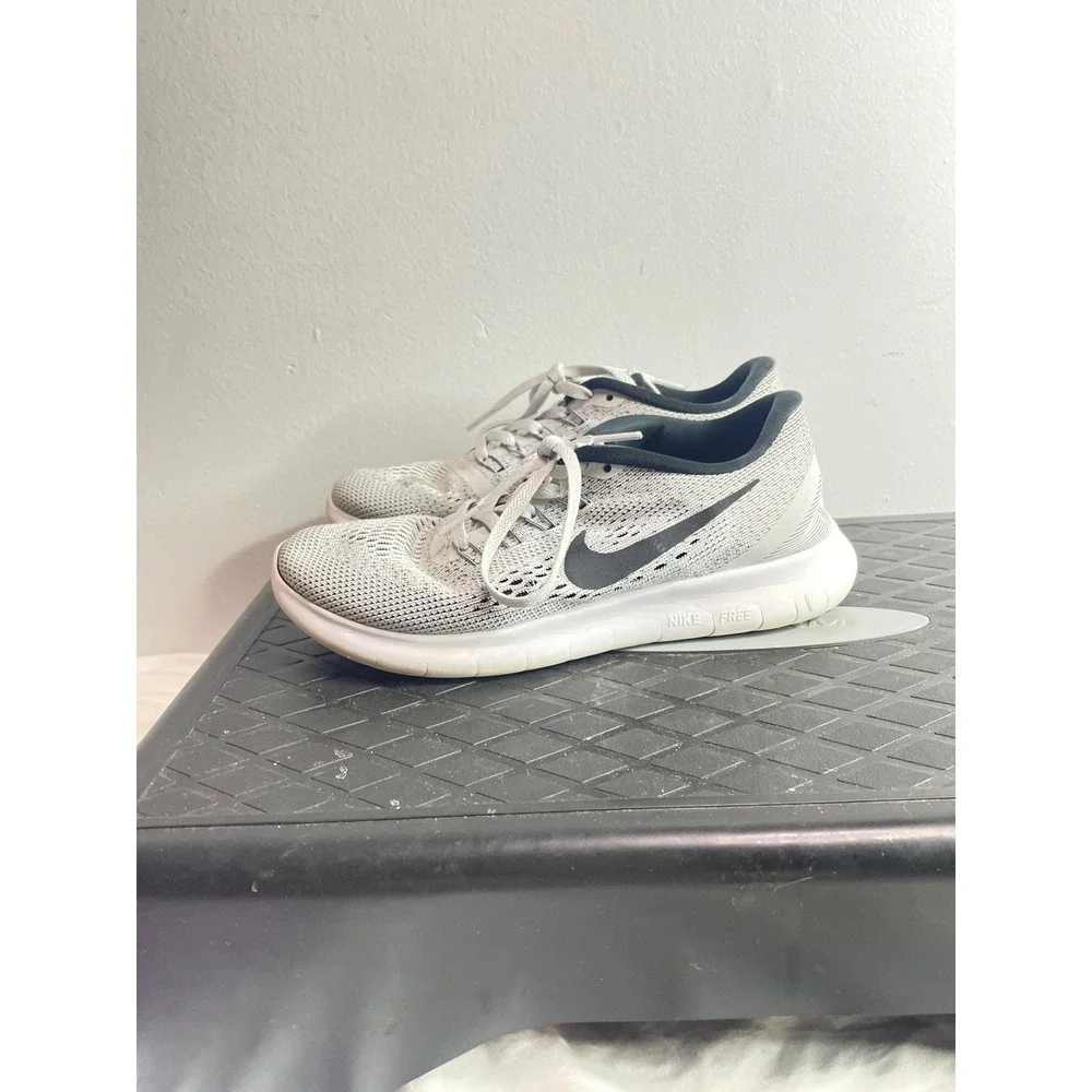 Nike Free RN 2017 Women's Running Shoes Gray Sneakers Lightweight Athletic